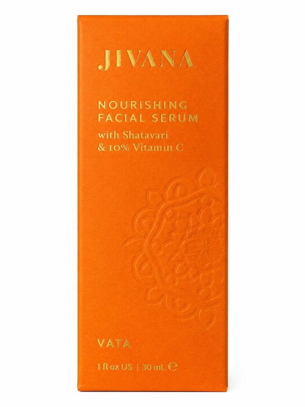 Jivana Vata Nourishing Facial Serum with Shatavari & 10% Vitamin C, 1 fl oz